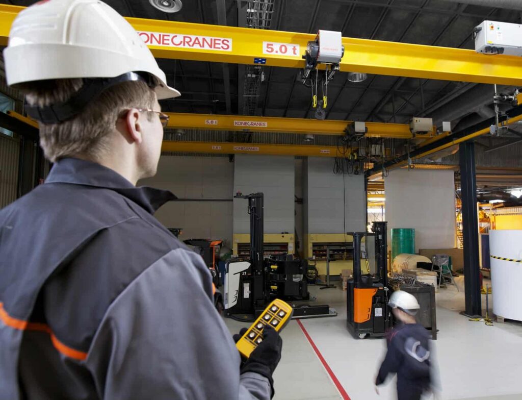 Curso de operador de puente grúa en Valencia